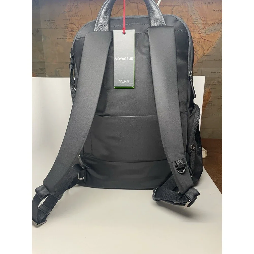 NEW TUMI Voyageur Celina Backpack - Rare MIT CSAIL Edition - Black/Gunmetal NWT